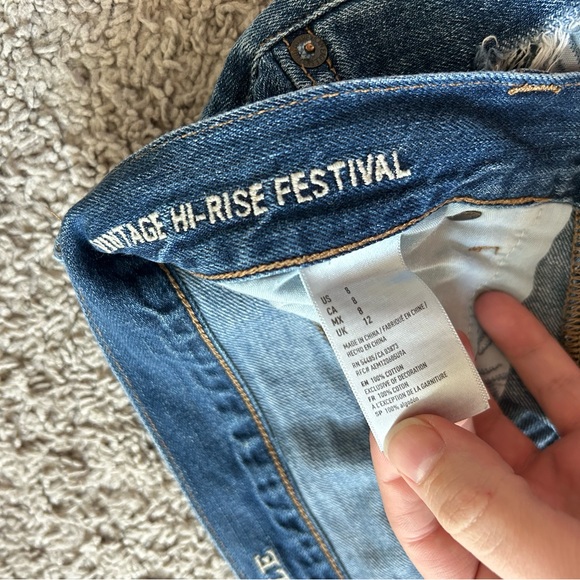 American eagle high rise festival shorts - Picture 3 of 4